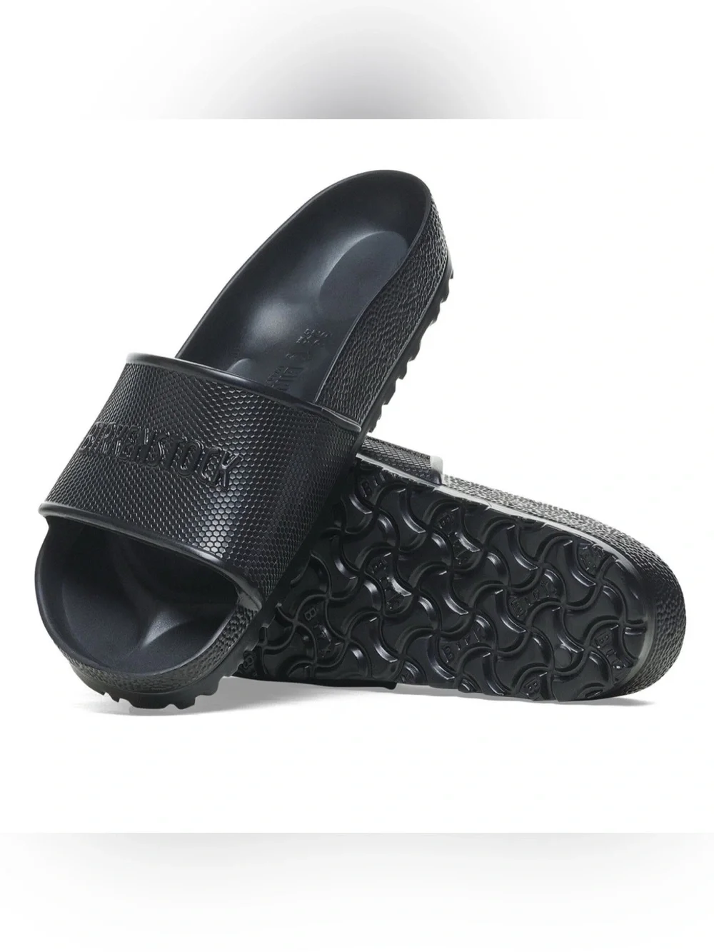 Birkenstock Barbados EVA Slides Mens Size 10 / 42 Black Sandals Summer Beach